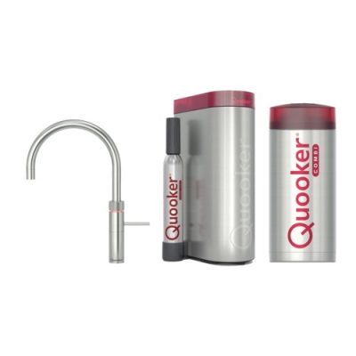 Quooker Combi+ Cube Fusion Round RVS