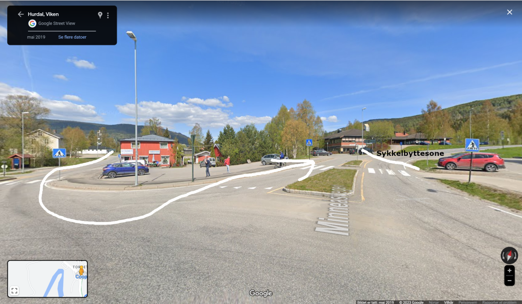 Hurdal Google Streetview
