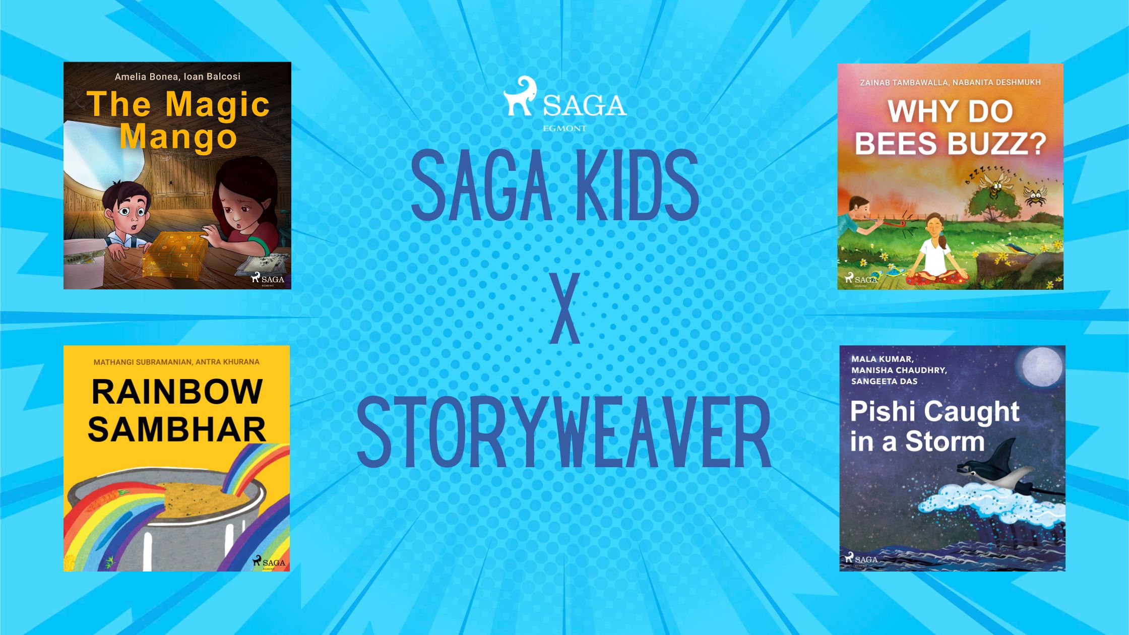 Expanding the Saga Kids Catalogue with New Titles from Storyweaver.