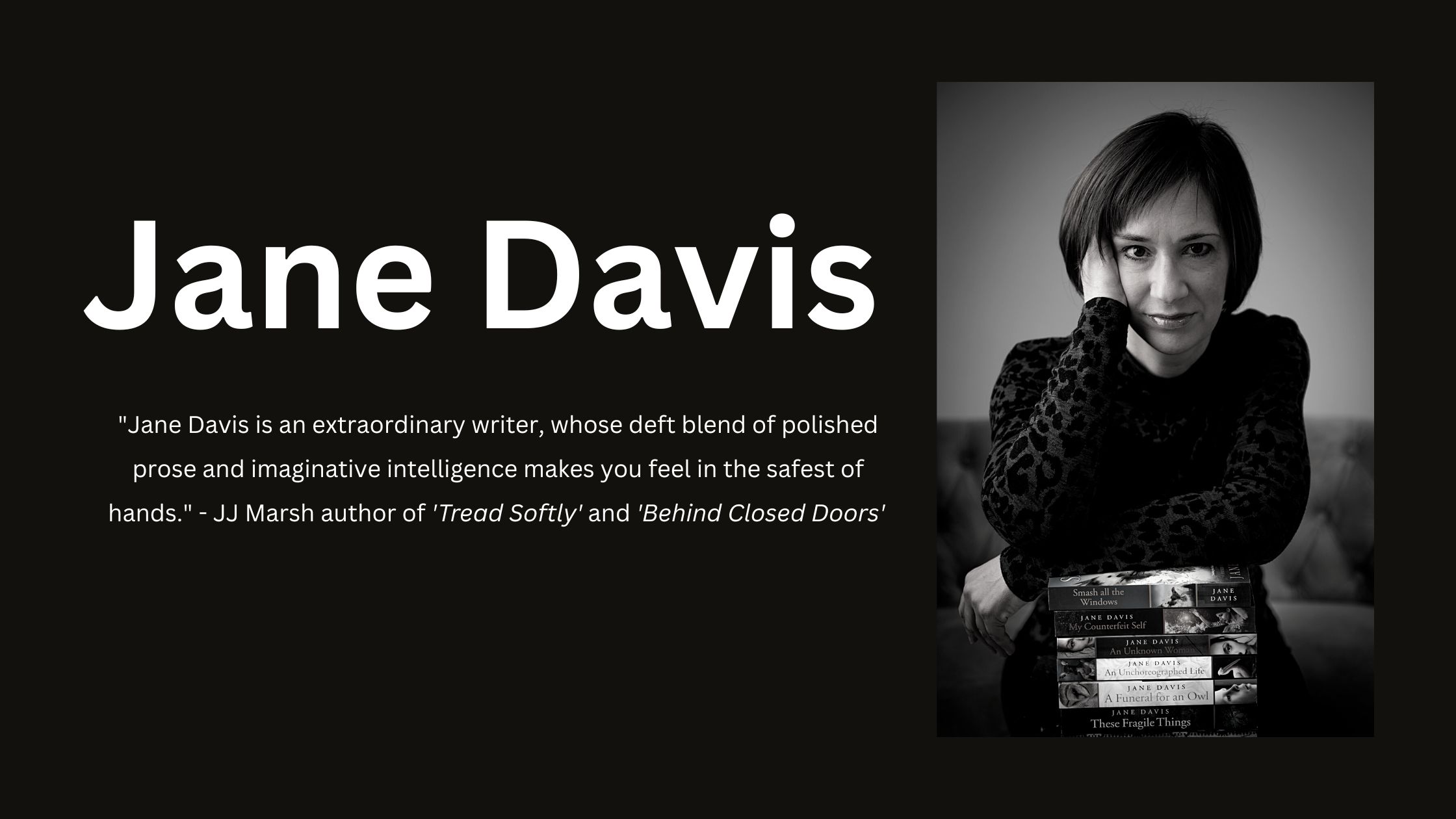 Jane Davis, the ‘One to watch’.