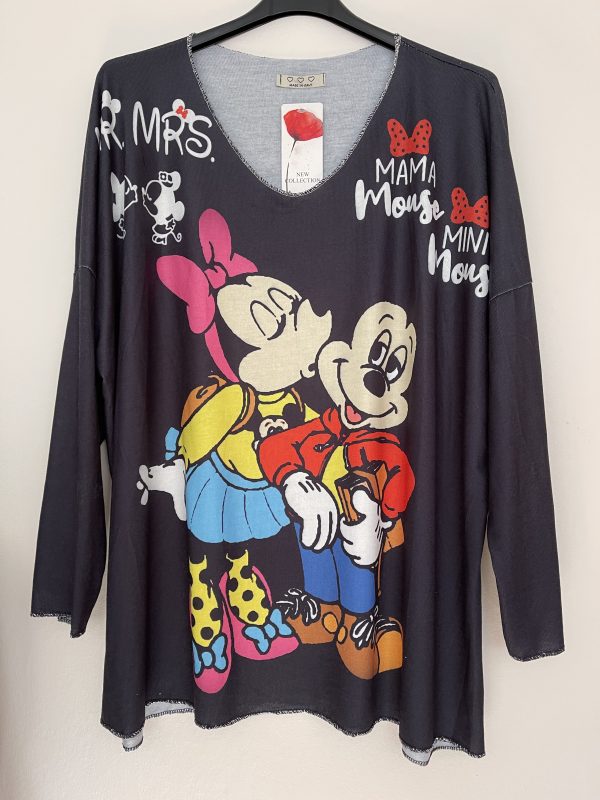 Storpige Mickey bluse 2