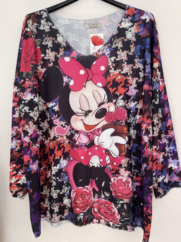 Storpige Mickey bluse 3