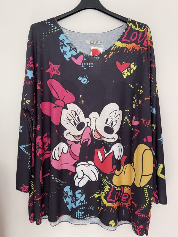 Storpige Mickey bluse 6