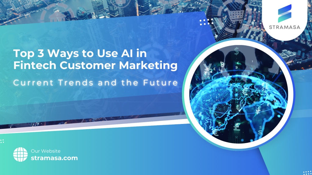 Visual of AI in fintech customer journey flow