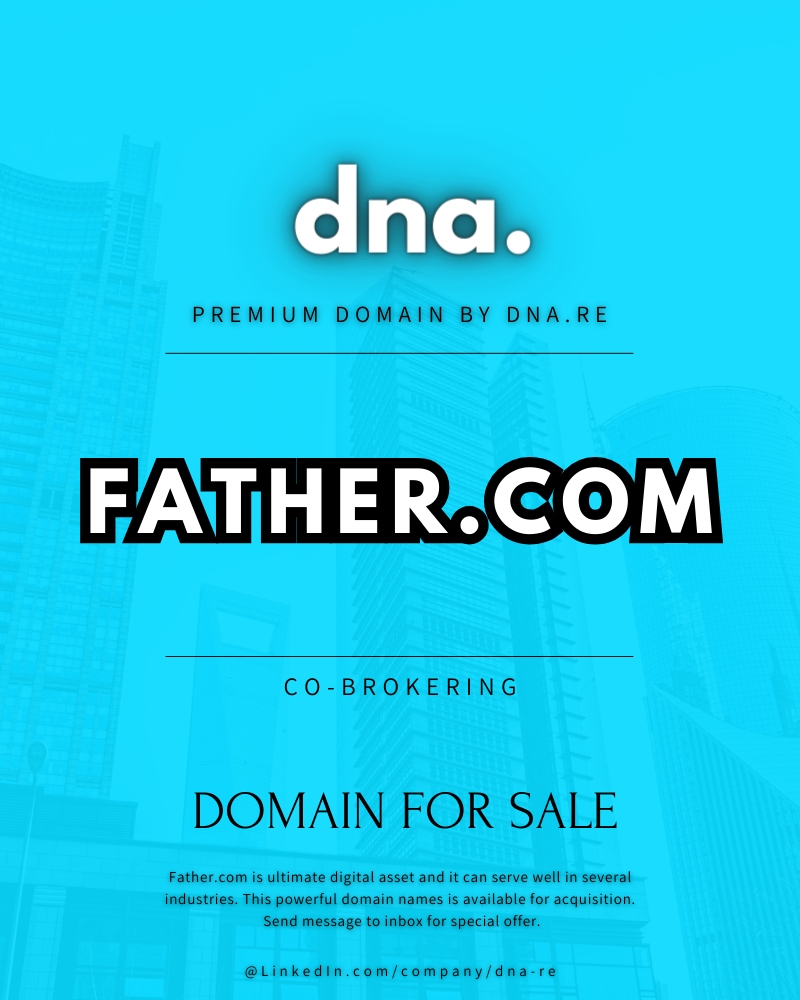 Father.com Ultra premium domena na prodaju preko ibranding.io / dna.re / stranice.org