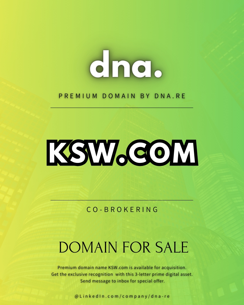 KSW.com Ultra premium domena na prodaju preko ibranding.io / dna.re / stranice.org