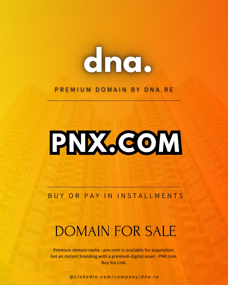 PNX.com Ultra premium domena na prodaju preko ibranding.io / dna.re / stranice.org