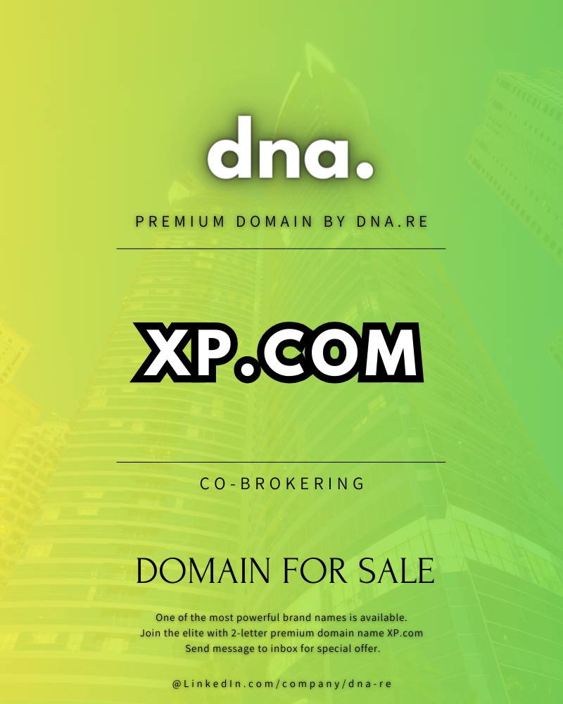 XP.com Ultra premium domena na prodaju preko ibranding.io / dna.re / stranice.org