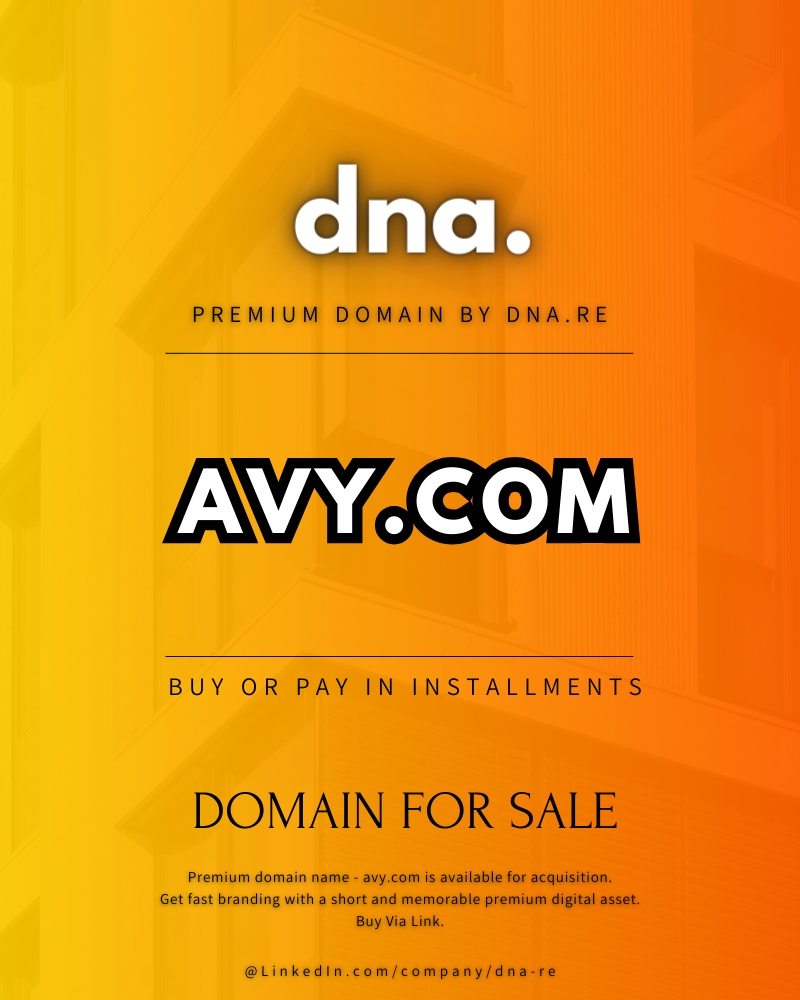 AVI.com Ultra premium domena na prodaju preko ibranding.io / dna.re / stranice.org