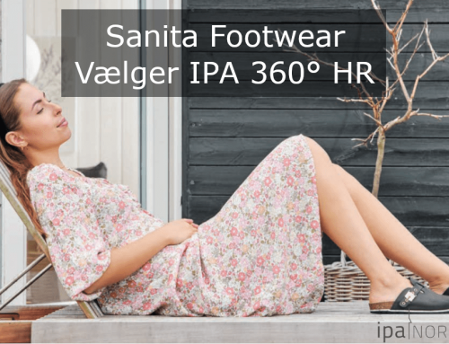 Modevirksomheden Sanita Footwear vælger IPA 360° HR platform