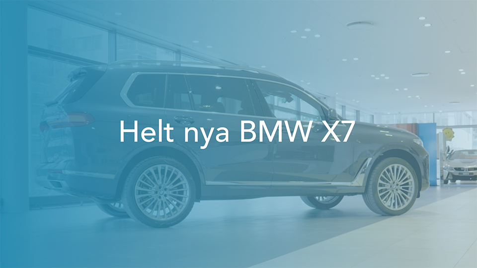StreamRocket kundcase Bavaria Bil startbild YouTube BMW X7