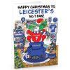 Leicester City Fans Christmas Card