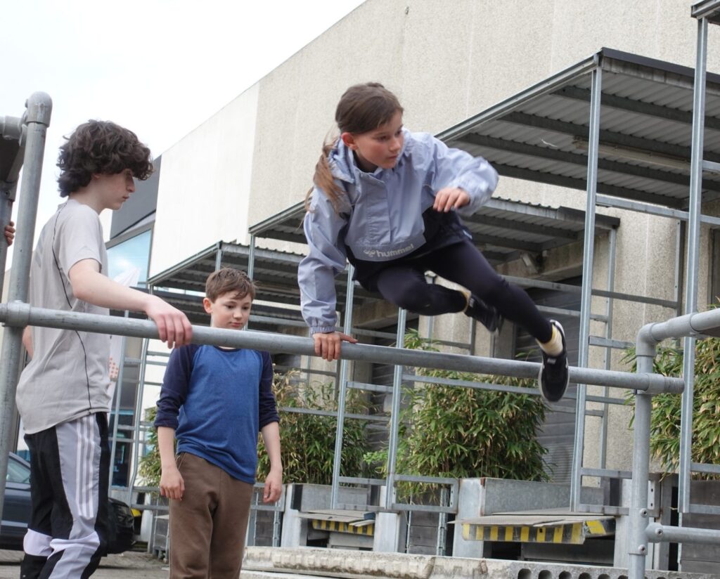 Børn til parkour. Parkourundervisning hos streetX er for børn.