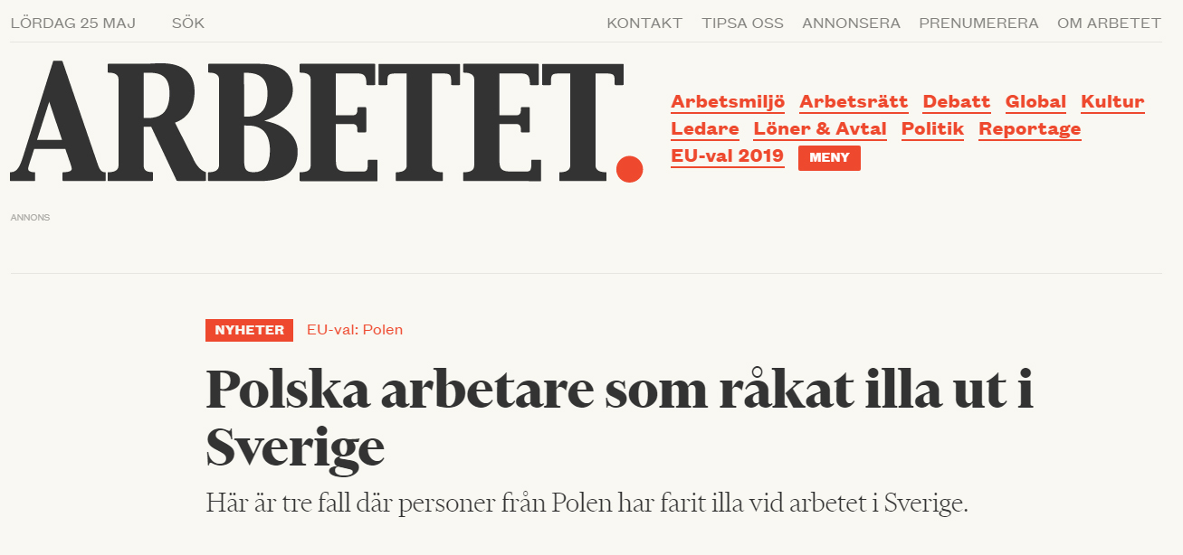 arbetet