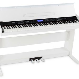 Funkey DP-88 II Digitale piano (witte elektronische piano voor de huiskamer)