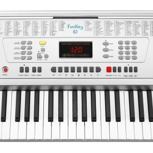 FunKey 61 Keyboard silver