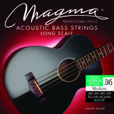 Magma BA170P snaren akoestische basgitaar 4str coated phosphor bronze Medium (045-105)