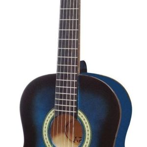 MSA J2L kindergitaar klassiek 1/2, blauw LINKS