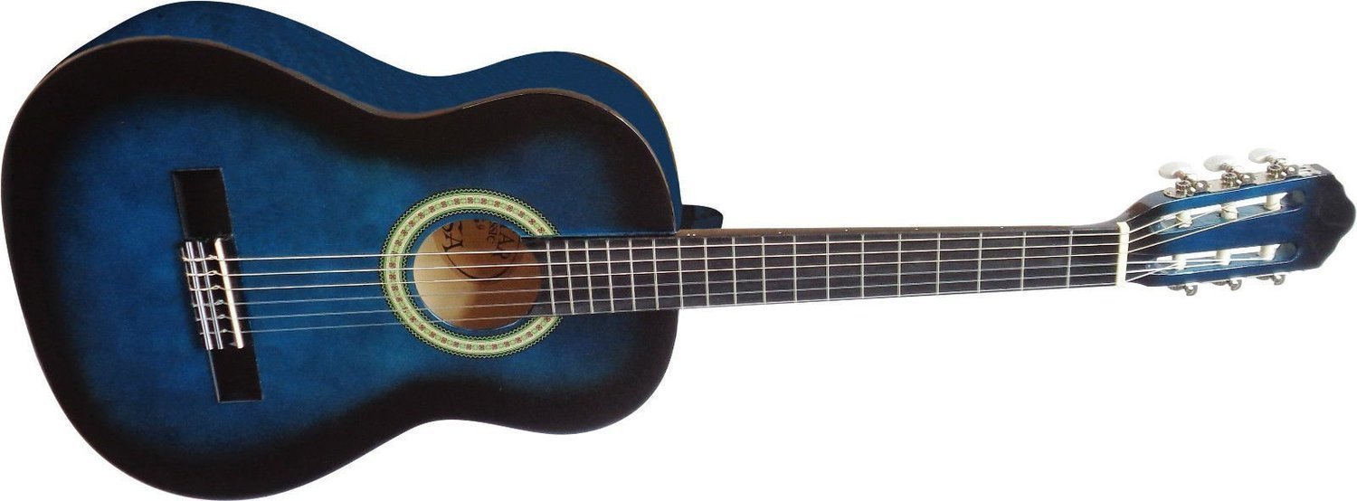 MSA C9kinder/jeugd-gitaar klassiek 3/4, blauw