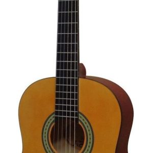 MSA C7L kinder/jeugd-gitaar klassiek 3/4, naturel glans, voor linkshandigen