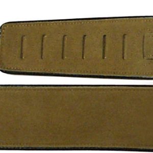 MSA MLB38 gitaarband, bruin natuurleder (suède)