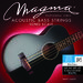 Magma BA160G snaren akoestische basgitaar 4str gold alloy 85/15 Medium Light (045-100)