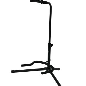 Dimavery Eco black gitaarstandaard met zwanenhals