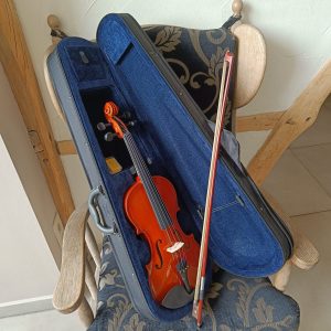 Serafs L 4/4 N viool +boog +case+hars