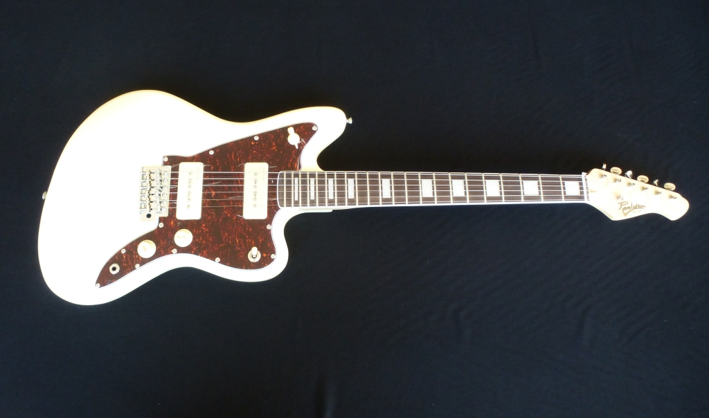 Revelation RJT-60 VW Vintage White elektrische gitaar jazzmaster style - Afbeelding 4
