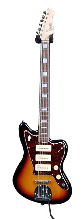 Revelation RJT 60B 3 tone sunburst 6 STRING Basgitaar jazzmaster