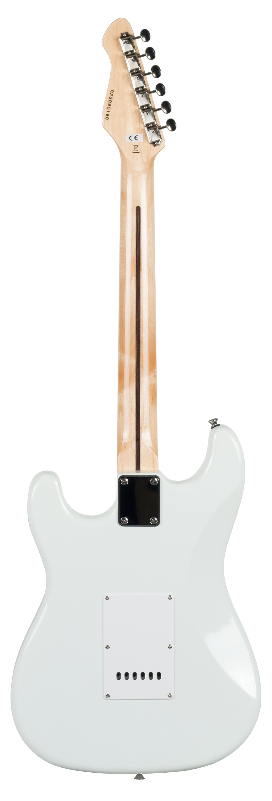 Revelation RTS-57 Arctic White elektrische gitaat strat style - Afbeelding 2