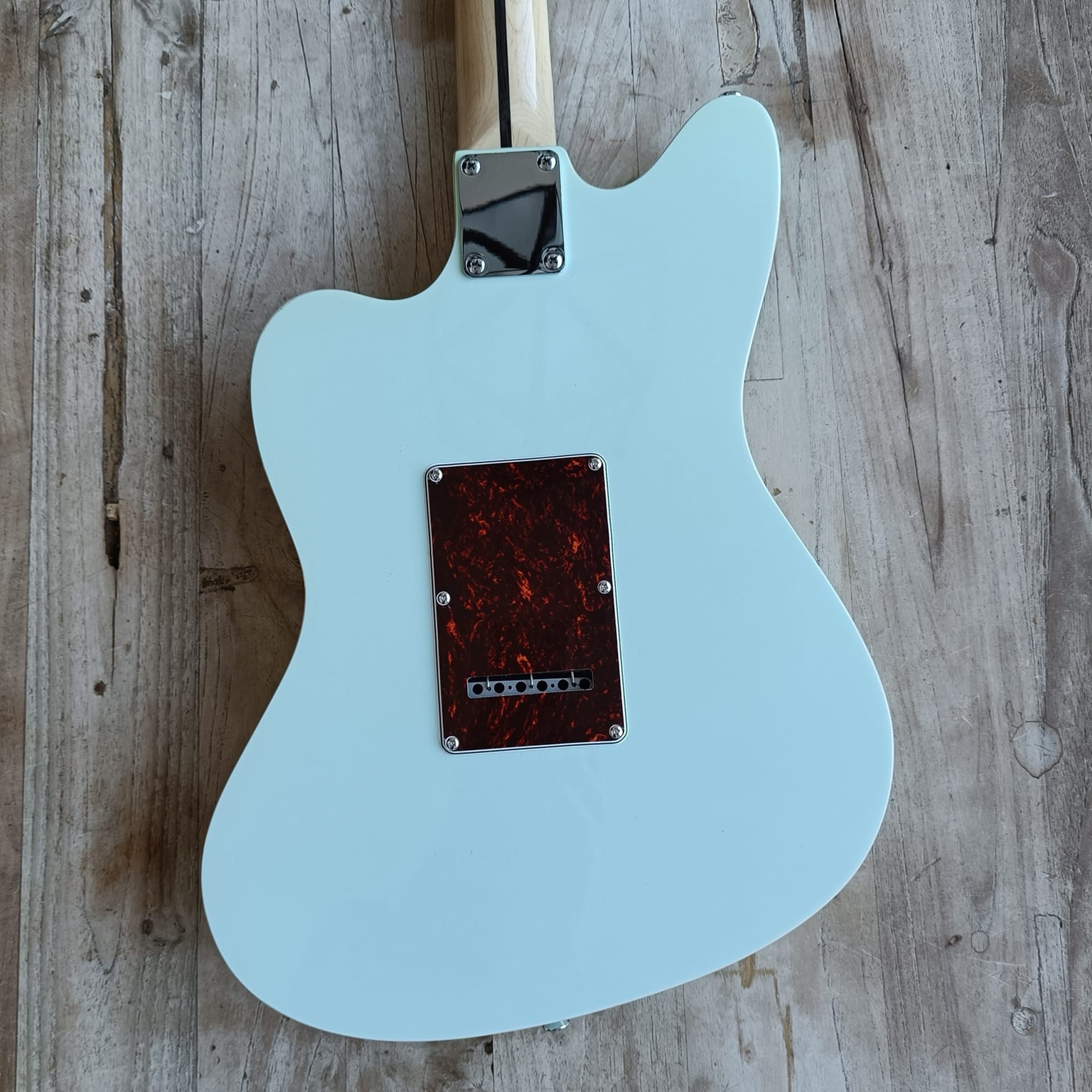 Revelation RJT-60M TL Sea Foam Green Elektrische semi hollow body gitaar tele style - Afbeelding 6