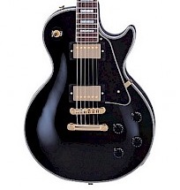 Burny RLC-60 Black Elektrische gitaar LP style