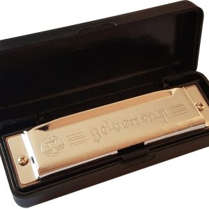MSA MH1 "Golden Cup" blues mondharmonica in C groot