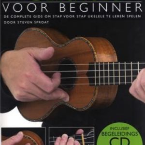 Ukelele voor beginners - Steven Sproat, leerboek ukulele