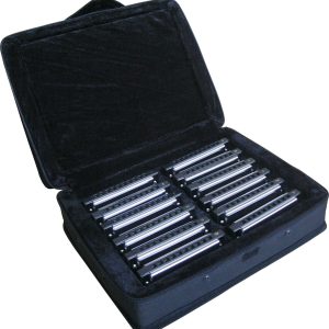 MSA mondharmonicaset (12 stuks, in alle toonaarden)