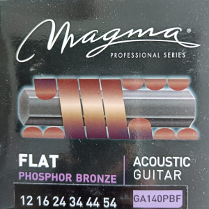 Magma GA140PBF flat wound strings, snaren voor akoestische gitaar