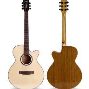 Bullfighter D4019NG western folkgitaar met cutaway, naturel, glanslak