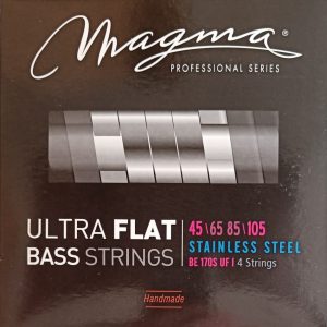 Magma BE170SUF Professionele Ultra Flatwound Bassnaren voor 4-snarige elektrische basgitaar Medium