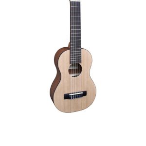 Admira guitalele, de ukelele met 6 snaren (minigitaar)