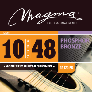 Magma GA120PB phosphor bronze strings, snaren voor akoestische westerngitaar