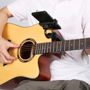 Telefoonhouder voor op je gitaar
