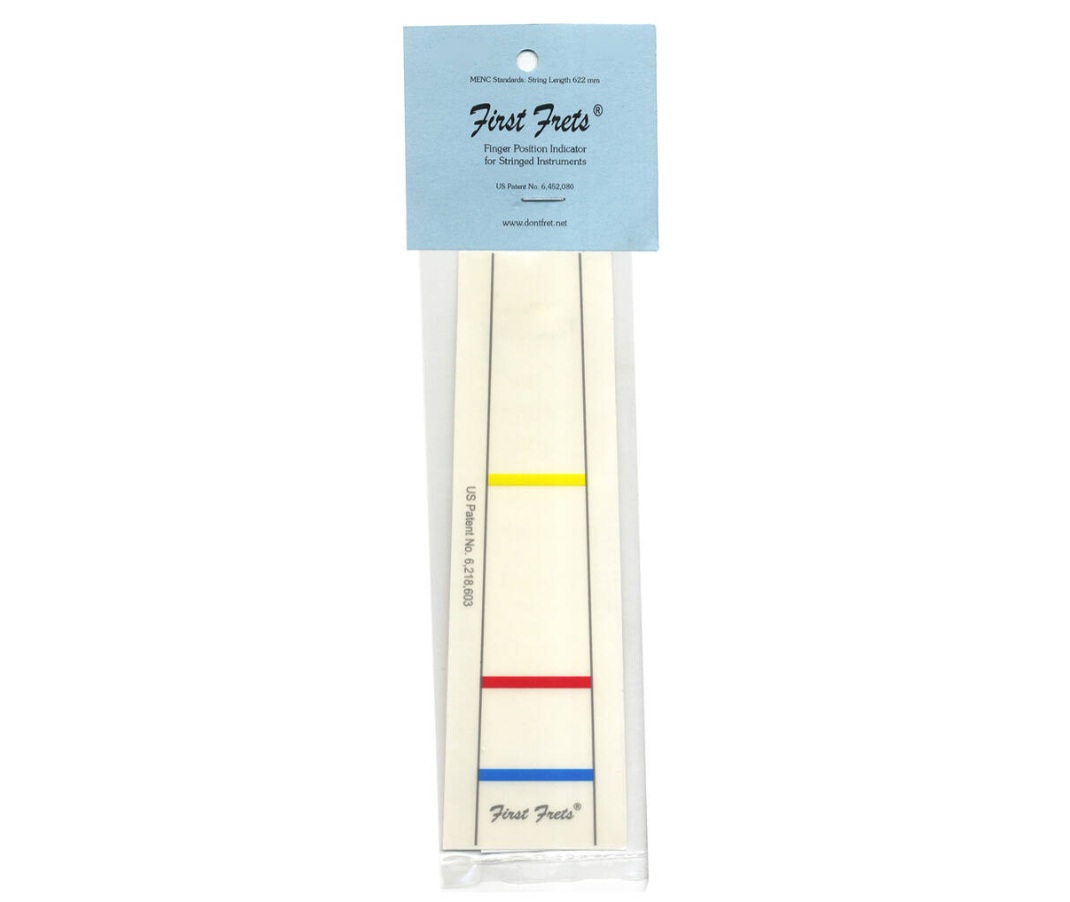 First Frets - perfecte vingerpositie stickers op je 3/4 viool