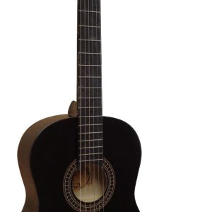 MSA C17 zwarte klassieke gitaar 7/8 (smallere hals)