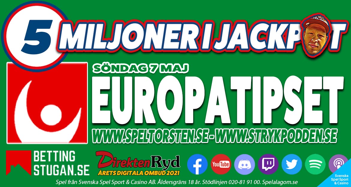 Europatipset Jackpot 5 Miljoner