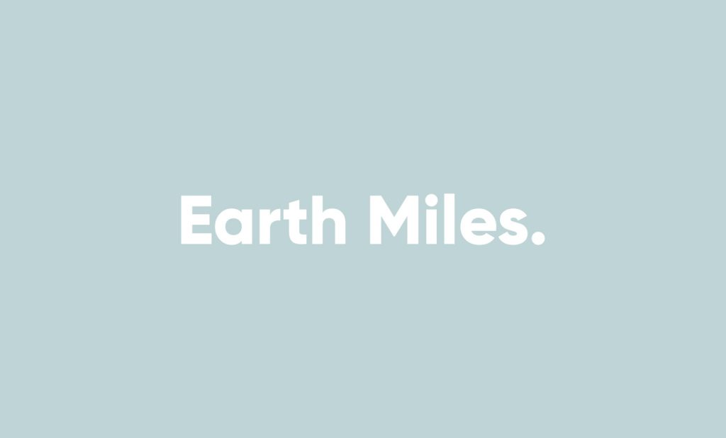 Branding for tech companies - earth miles