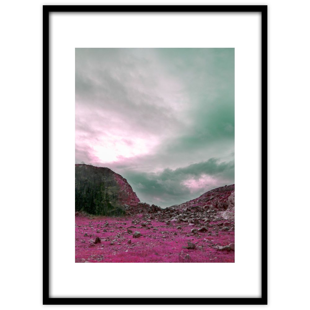 Pink mountains