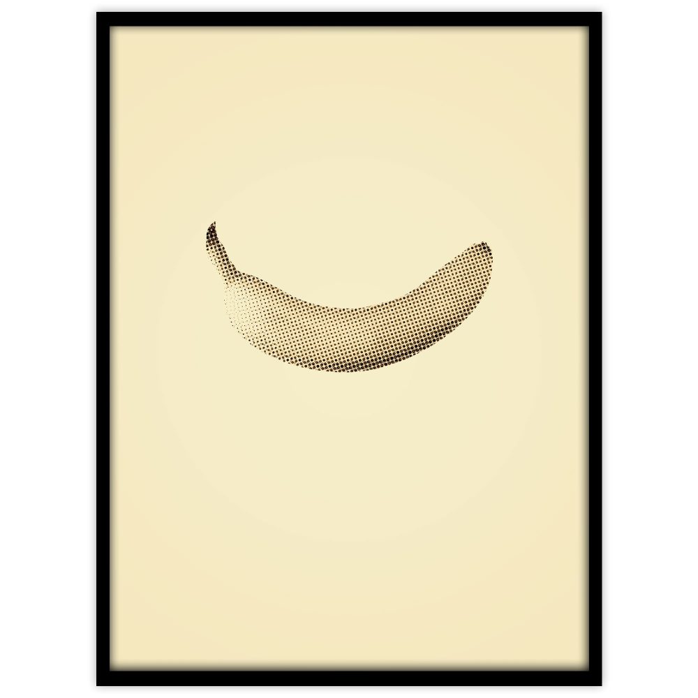 Rasterized banana - Studio Caro-lines