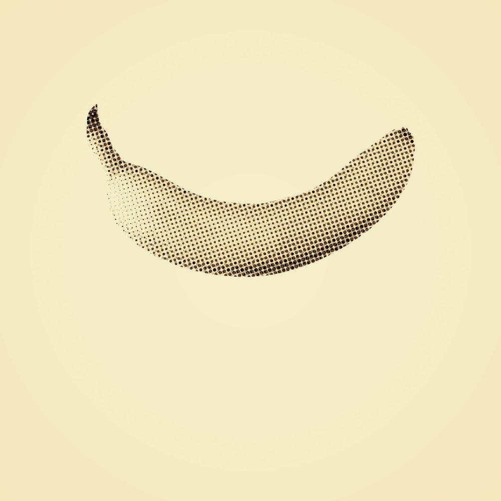 Rasterized banana - Studio Caro-lines