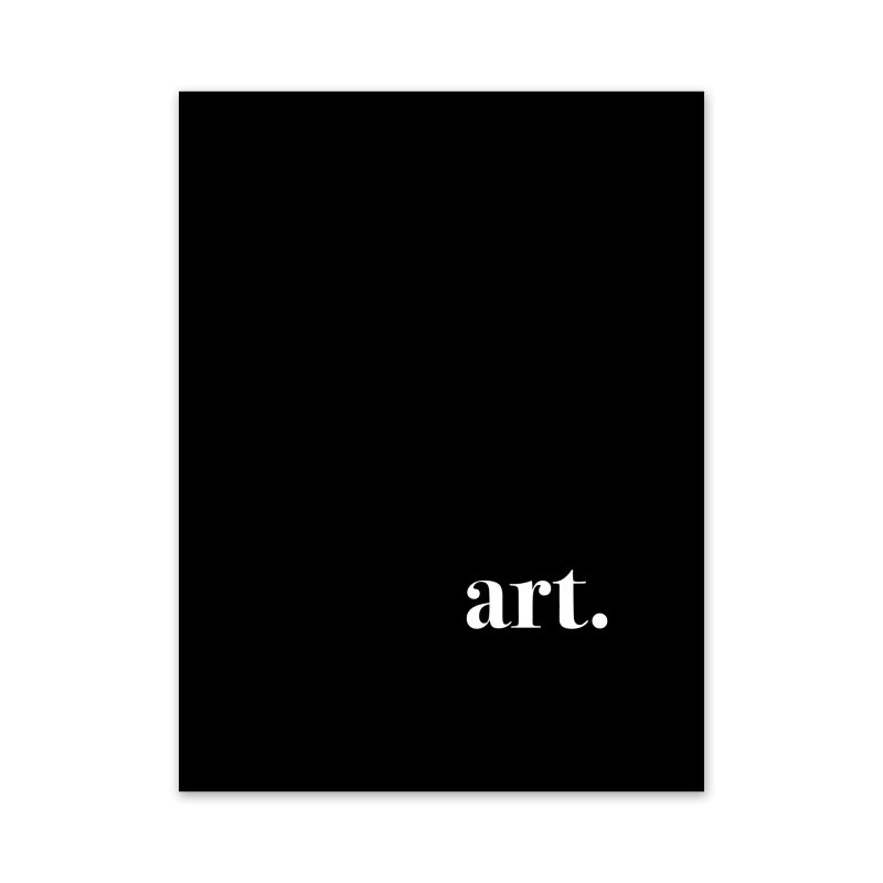 Art. | Enkel och stilfull, På svart bakgrund.